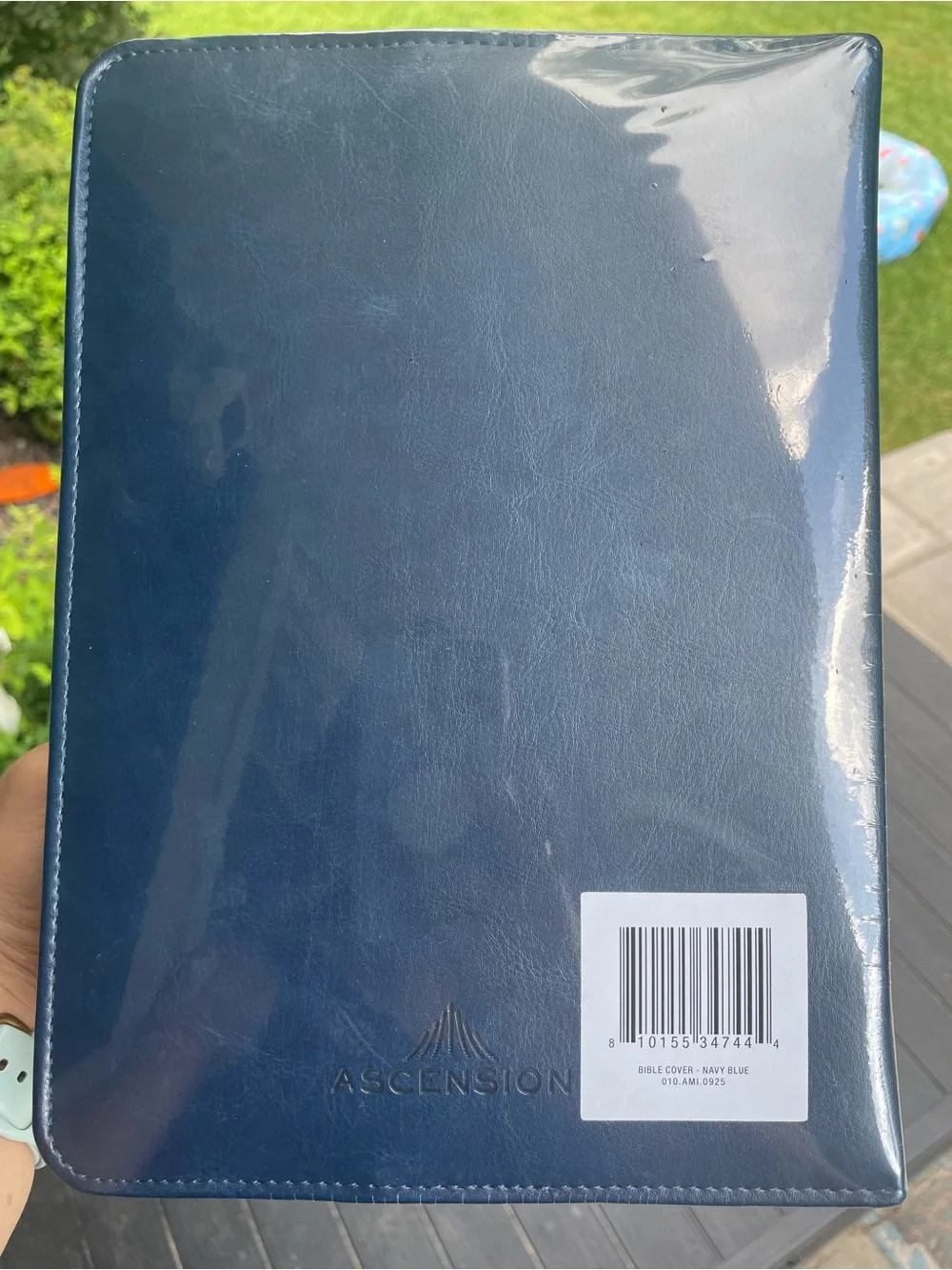 Scripture Journal - Navy Blue Hardcover Faith Notebook
